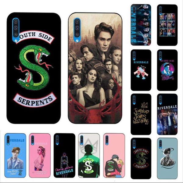 

t - samsung a10, 20, 71, 51, 10, 20, 30, 40, 50, 70, a30s riverdale seri diy printing mobile phone covervfe1