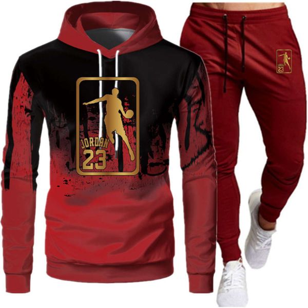 

2020 new letter printed hooded men's and women's plush casual sweater set, Gray