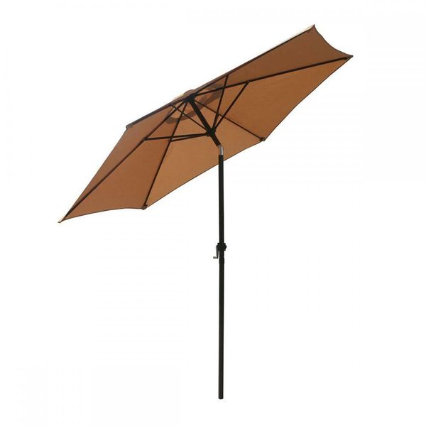 

new patio umbrella 9' aluminum outdoor patio market umbrella tilt w/ crank
