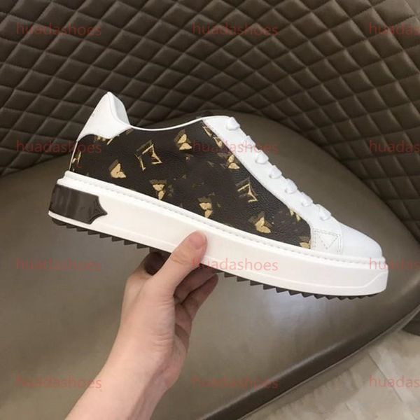 

2021 горячая платформа повседневная кожа сплошное цветовое платье обувь кроссовки низкие кроссовки мужская обувь мода повседневная обувь кро, Black