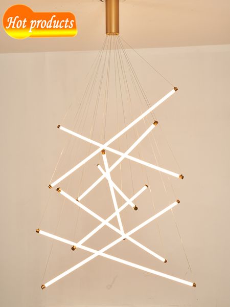 

creative led light pipe 360 modern network high ceiling jsx3