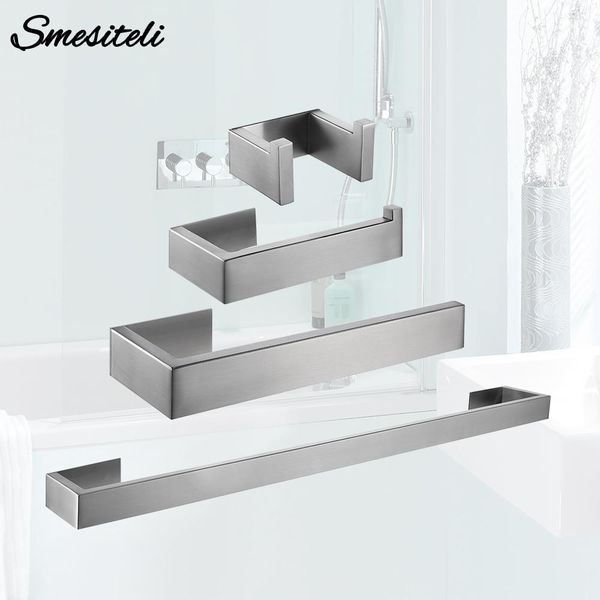 

toilet paper holder towel hooks bathroom accessories kit bar stainless steel bedroom metal mounting kitchen bath hardware sets bbyxnd bwkf