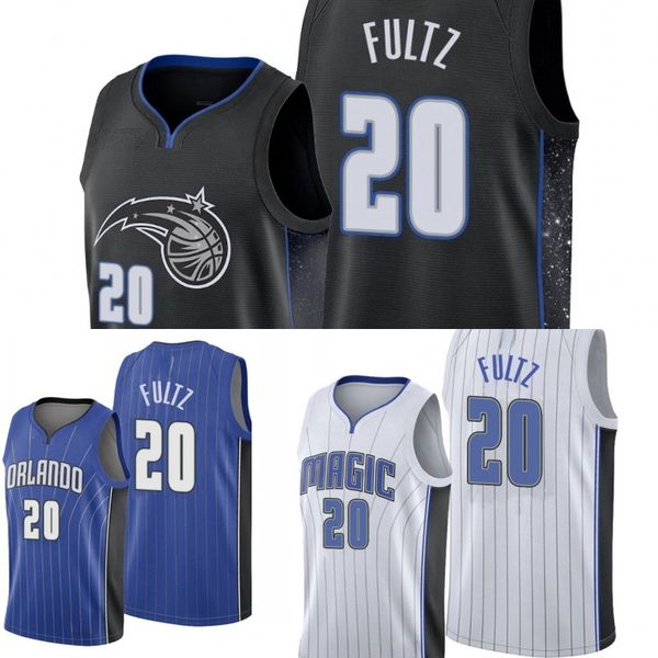 

орландо магия мужчины markelle fultz баскетбол джерси, Black