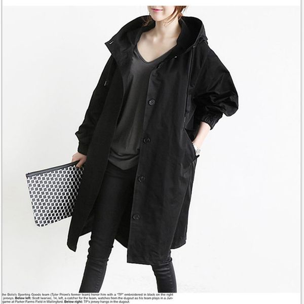 

2021 new n010 # explosion model korean wind released british of medium length female jacket wgsw, Black;brown