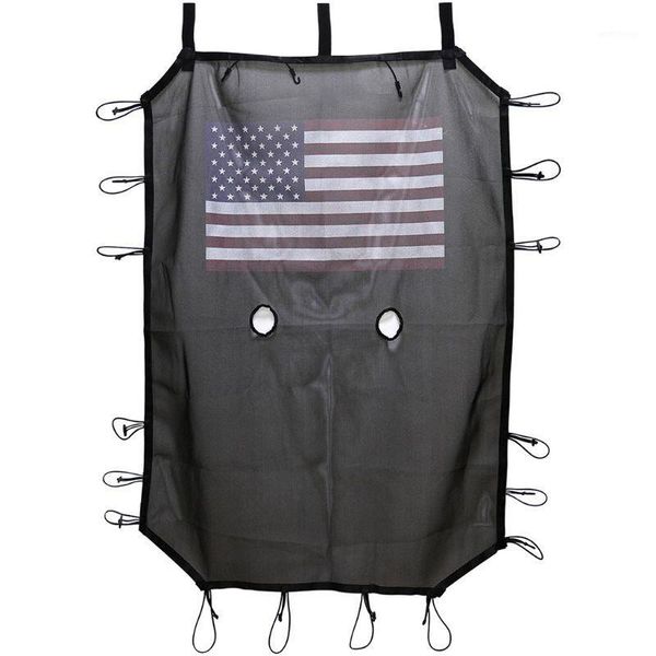 

american flag sunshade mesh cover anti-uv sun for 4door -wrangler t3lf1