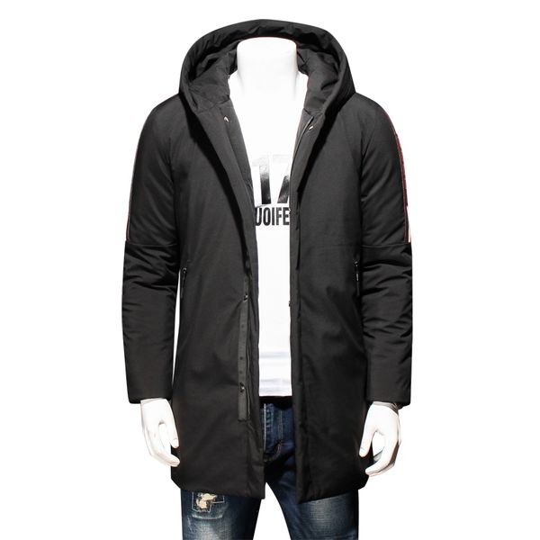 

large men's coat in autumn winter 8xl 7xl new warm casual black army green cotton-padded jacket