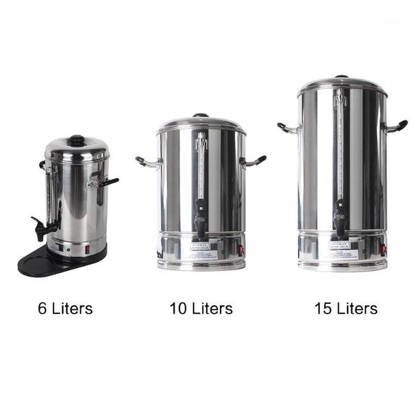 

coffee makers icommercial 6/10/15l maker machine cooker with filter basket kitchen bevarage cooking tools1
