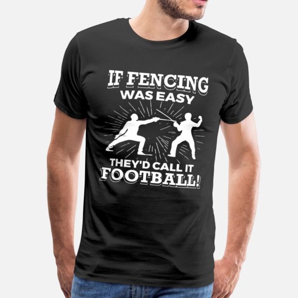 

if fencing was easy fencer sword combat sport gift t shirt crewneck oversized design tracksuit hoodie sweatshirt