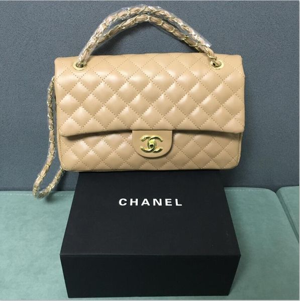 

original luxury handbags purses luxury clutch bags leather shoulder bag fashion chain handbags women bags designers handbag 2020 khak