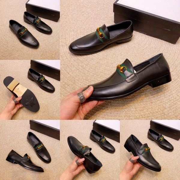 

55 designers mens formal shoes genuine leather tassel loafers men black 2019 luxury dress shoes wedding shoes slip on leather brogues 11