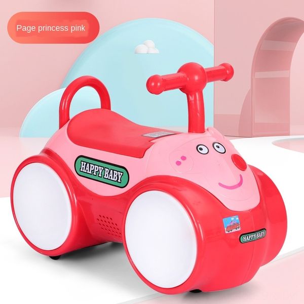 

v3h8 children's twisted universal pulley swing skating 1-3-6 years old boys' baby mute wheel joyo car