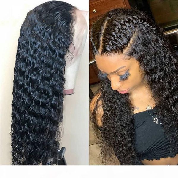 

kinky curly lace wigs with baby hair 100% brazilian vrigin hair small curly wigs curly full lace wigs for black women, Black;brown