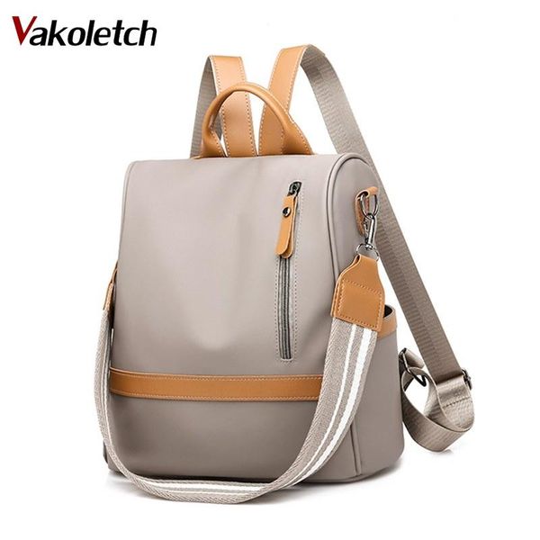 

bagpack waterproof oxford women backpack sac a dos anti-theft women backpacks ladies large capacity backpack kl801