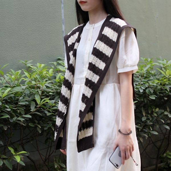 

autumn winter light knitted shawl for women's korean version lazy stripes and knotted net, red shoulder shows thin, with magic, Blue;gray