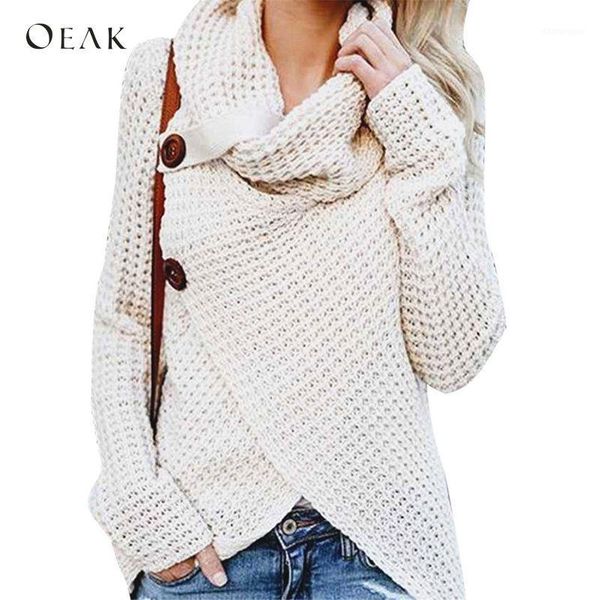 

autumn winter warm sweater women long sleeve scarf collar knitted sweater cardigan female casual jumpers coats outwear1, White;black