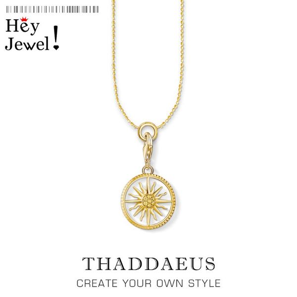 

chains charm necklace golden sun,2021 autumn sunshine fashion jewelry europe 925 sterling silver bijoux gift for women look shine