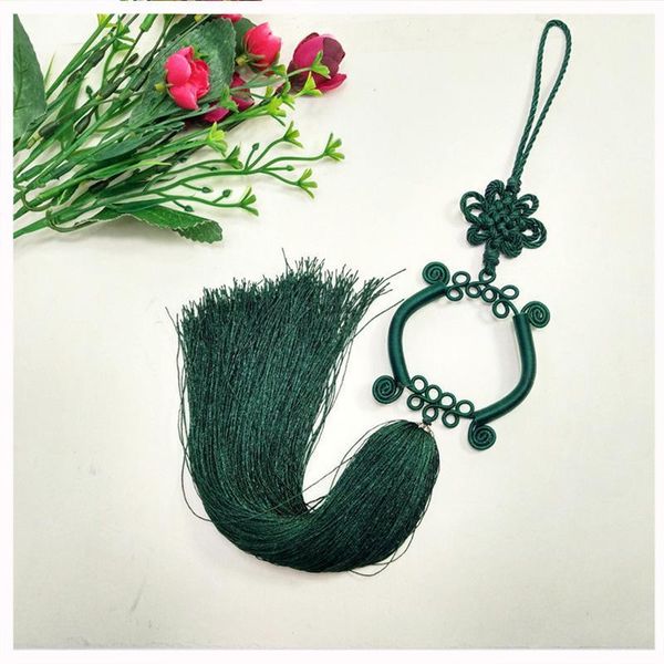 

1pcs guanyin basin chinese knot tassel diy jewelry curtain garment home textile decorative accessories craft tassels pendant h jllqti