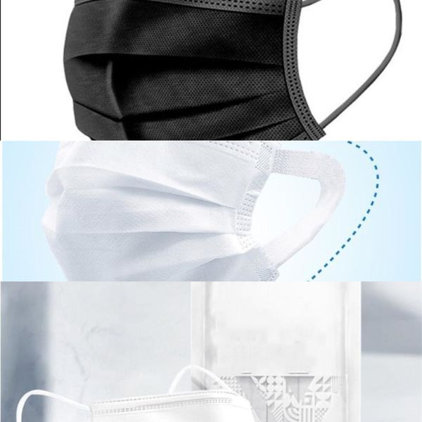 

layer disposable famask anti kn pm2.5 protective 95 party white breathable facial dust mas kthi