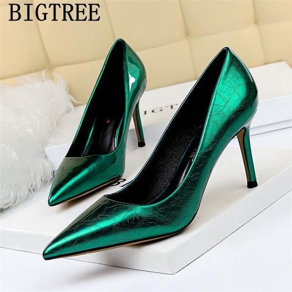 

wedding shoes bride high heels bigtree valentine shoes stiletto fetish high heels elegant for woman vintage, Black