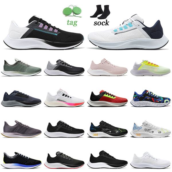 

authentic pegasus 37 38 turbo 35 running shoes sports sneakers mens women midnight navy black metallic silver mica green barely rose the fut