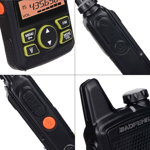 

baofeng bf t1 mini walkie talkie uhf 400-470mhz ham radio bf-t1 two way radio usb charger program transceiver portable cb radio