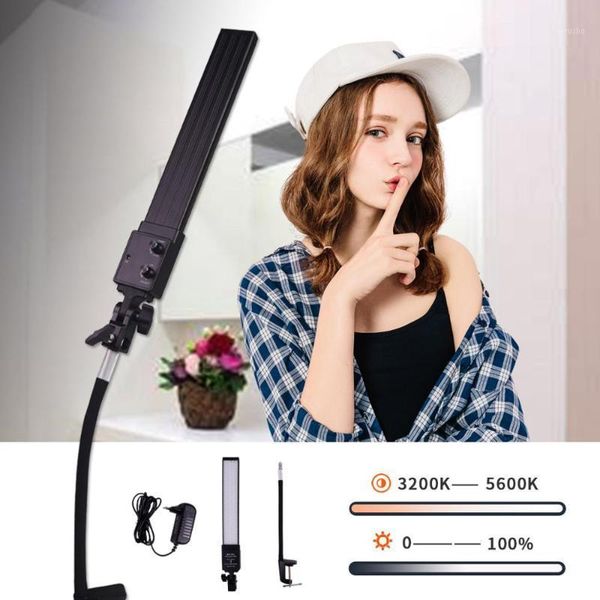 

gskaiwen brightness color temperature adjustable with desksoft tube clamp yutube live beauty makeup selfie pgraphy light1