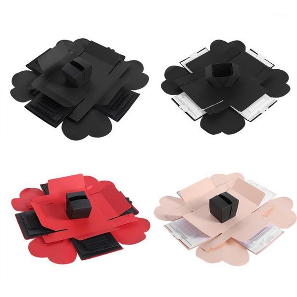 

diy p surprise explosion box bomb scrapbook birthday gift sets1