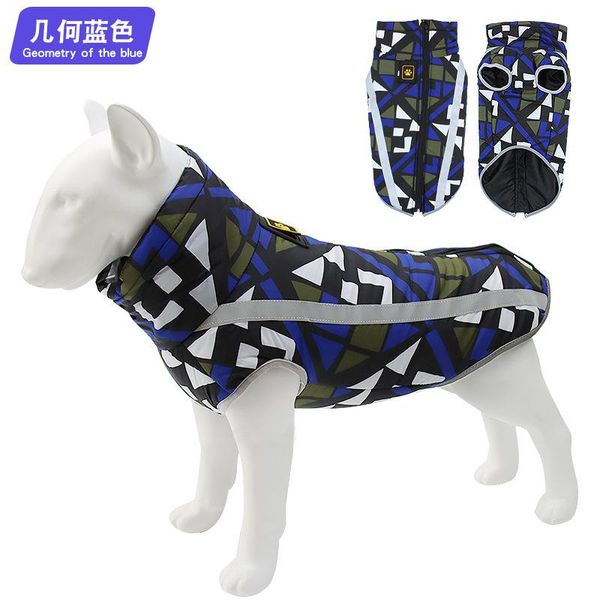 

dog clothes new autumn and winter warm medium and large dog windproof jacket pets acessorios dog clothing bbycrx sweet07