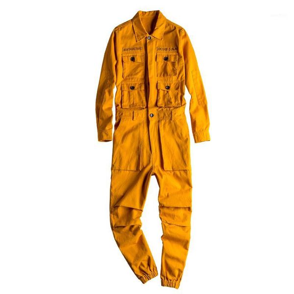 

japanese retro tooling pants fashion casual youth couple overalls exquisite embroidery process jumpsuit, Black