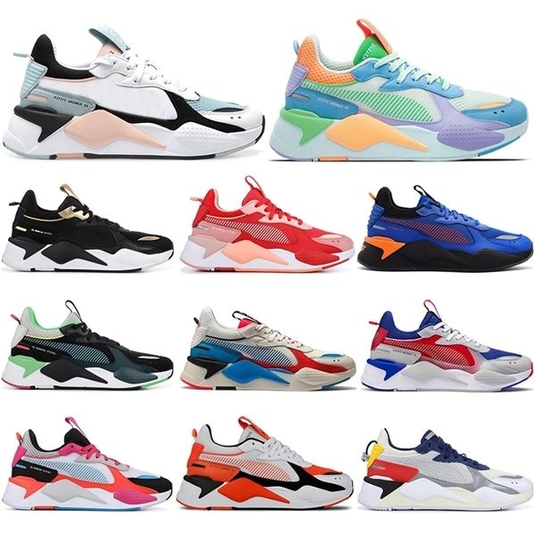 

new rs-x mens running shoes reinvention cool black white creepers dad chaussures men women runner trainer sports sneakers eur 36-45