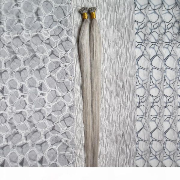 

100g lot remy fusion pre hair extensions 10"-26" remy keratin human straight flat hair natural human hair, Black