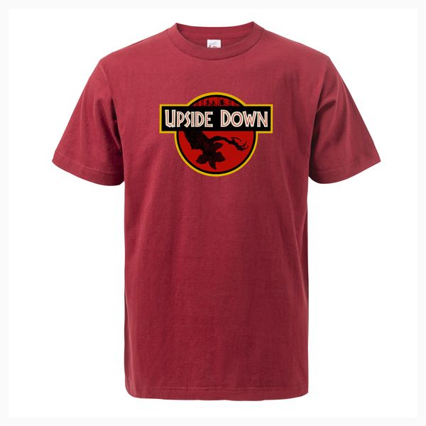 

stranger things upside down print mens summer new fashion short sleeve casual streetwear hooded sweatshirt hoodie men t shirt