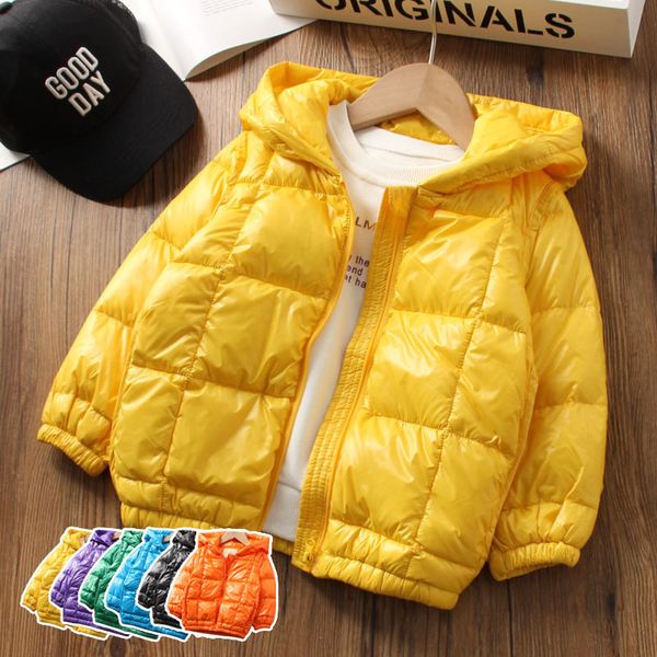 

свет вниз куртка осень мальчика / 2020 новый детский теплый топ моды корейской версии ребенка иностранный стиль зимнее пальто, Blue;gray