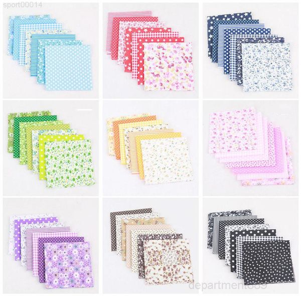 

square 50*50 cm small floral plain weave cloth printed cotton diy handmade patchwork needlework home decoration owd2729