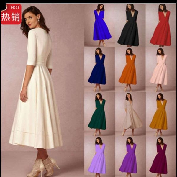 

women's autumn new spring and mid length dress, Black;gray