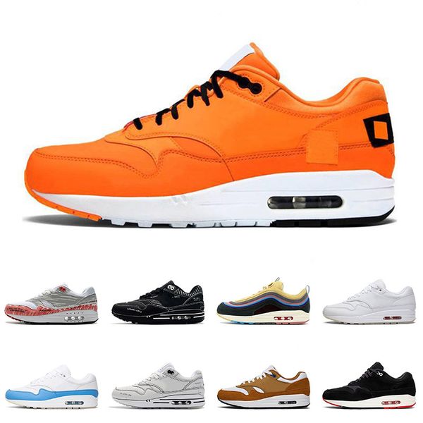 

new quality max 1 sport running shoes orange white red bred black lepard white schematic trainers air sneakers sean wotherspoon designer