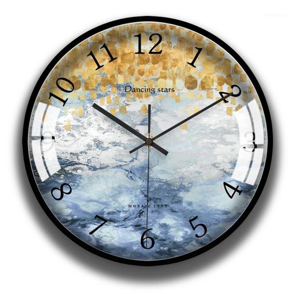 

wall clocks modern clock flowers round vogue nordic silent watch creative roman art montre mural garden oclock home decor 60zb1