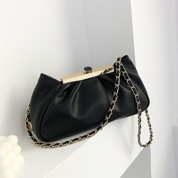 

small chain pu leather crossbody bags for women 2020 new designer shoulder handbags winter women's luxury hand bag