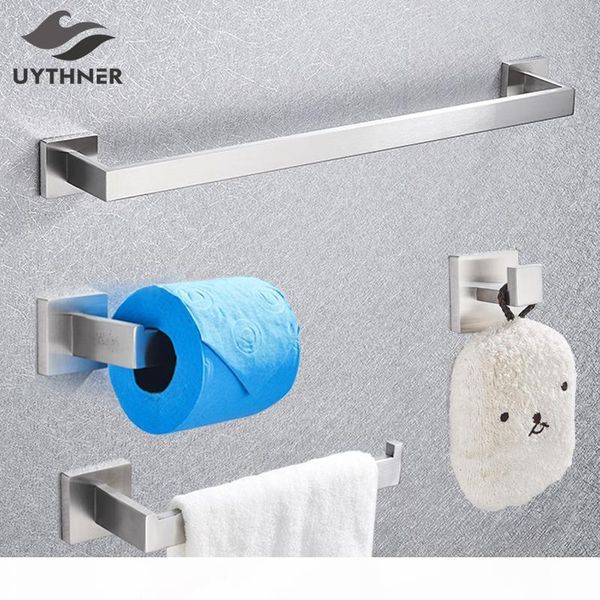 

brushed accessories holder bar holder shelf bathroom hardware toothbrush rack tissue towel set bathroom robe paper hook rail bar vxtsu