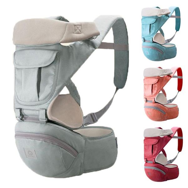 

ergonomic baby carrier infant baby hipseat carrier front facing kangaroo wrap for travel 0-24 months