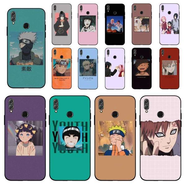 

yinuoda animation naruto kakashi mobile phone cover huawei honor 8x9 10 20 v 30 pro 10 20 lite 7a 9lite