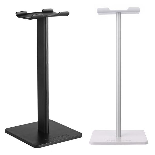 

headset earphone new bee hanger holder stand desk head mounted hook display holder rack headphone bracket hanger black white