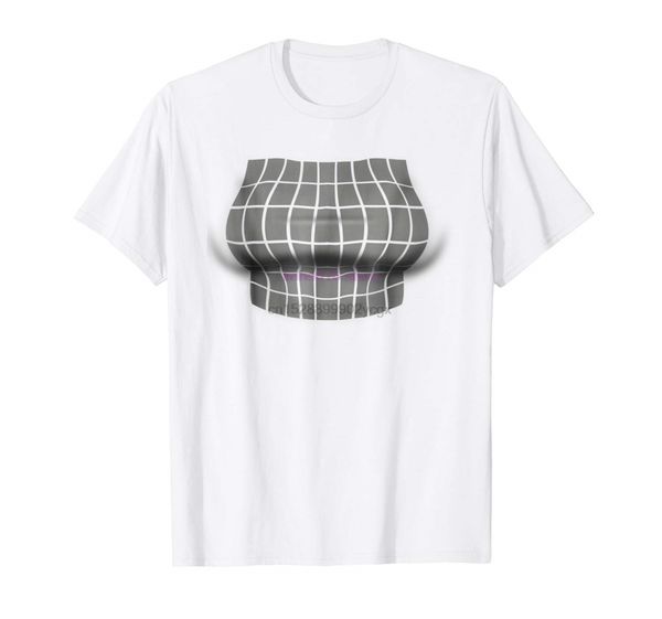 

brand men shirt big boob optical illusion t shirt sport hooded sweatshirt hoodie
