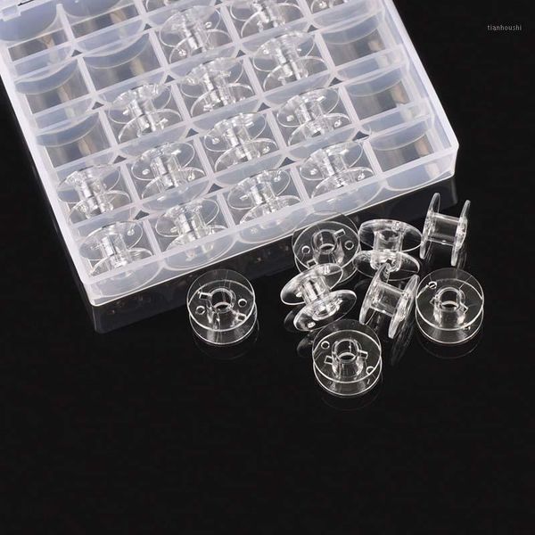 

sewing sewing machine bobbins spools transparent plastic storage box for home accessories tools empty bobbin c24291, Black