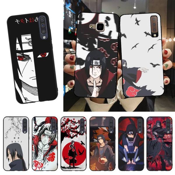 

htxian naruto itachi uchiha japanese phone case cover shell for samsung a51 a71 a40 a50 a70 a10 a20 a30 a6 a7 a8 a9