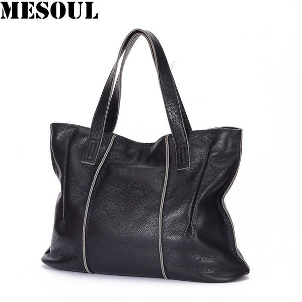 

new handbags women tote bag genuine leather casual hand bags large capacity woman shoulder bag big ladies shopping bags