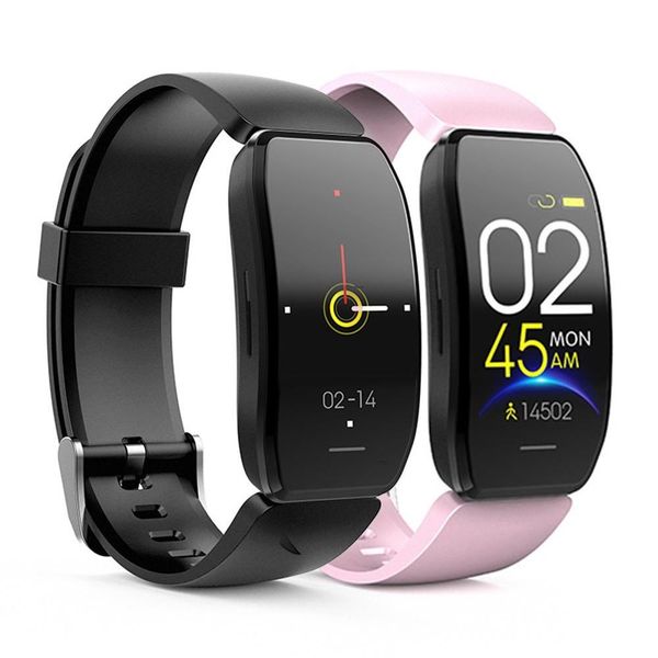 

c114 smart watch with bluetooth 4.0, sports wristband, heart rate blood prsure control, 1.14 inch color screen, suitable for android and