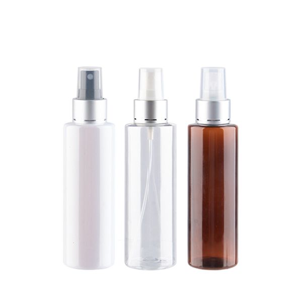 200мл X 30 Алюминий Fine Spray Perfume Bottle для личной гигиены Пустой коричневый Пластиковые перезаправляемые Парфюмерия оптом