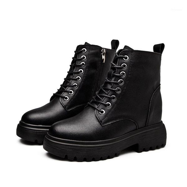 

boots 2021 autumn and winter trend women's casual comfortable boots1, Black
