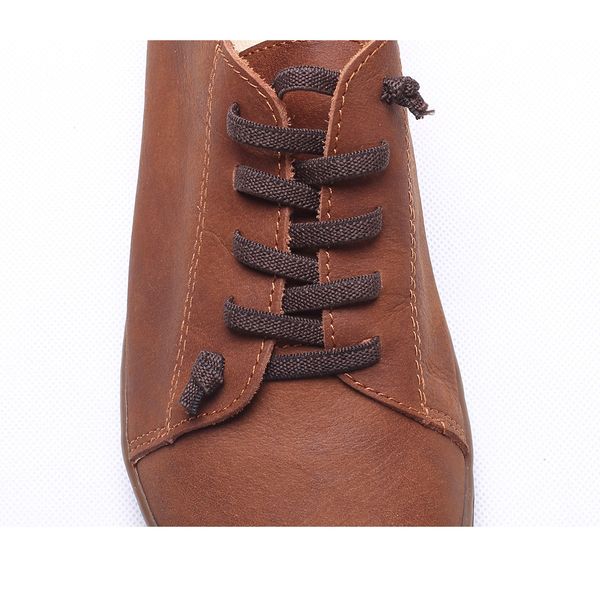 

35-46)women shoes flat 100% authentic leather plain toe lace up ladies shoes flats woman moccasins female footwear (5188-6) 201012, Black